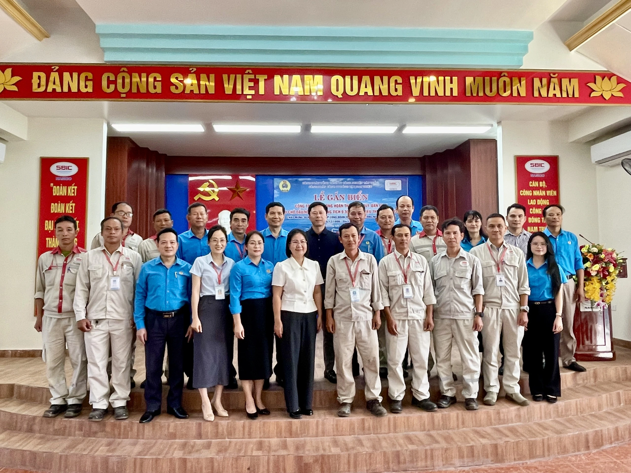 LỄ GẮN BIỂN CÔNG TRÌNH TÀU CHỞ DẦU/HÓA CHẤT 9.300 M³ RT93-89